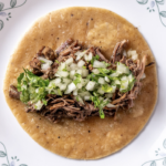 bistec sudado taco